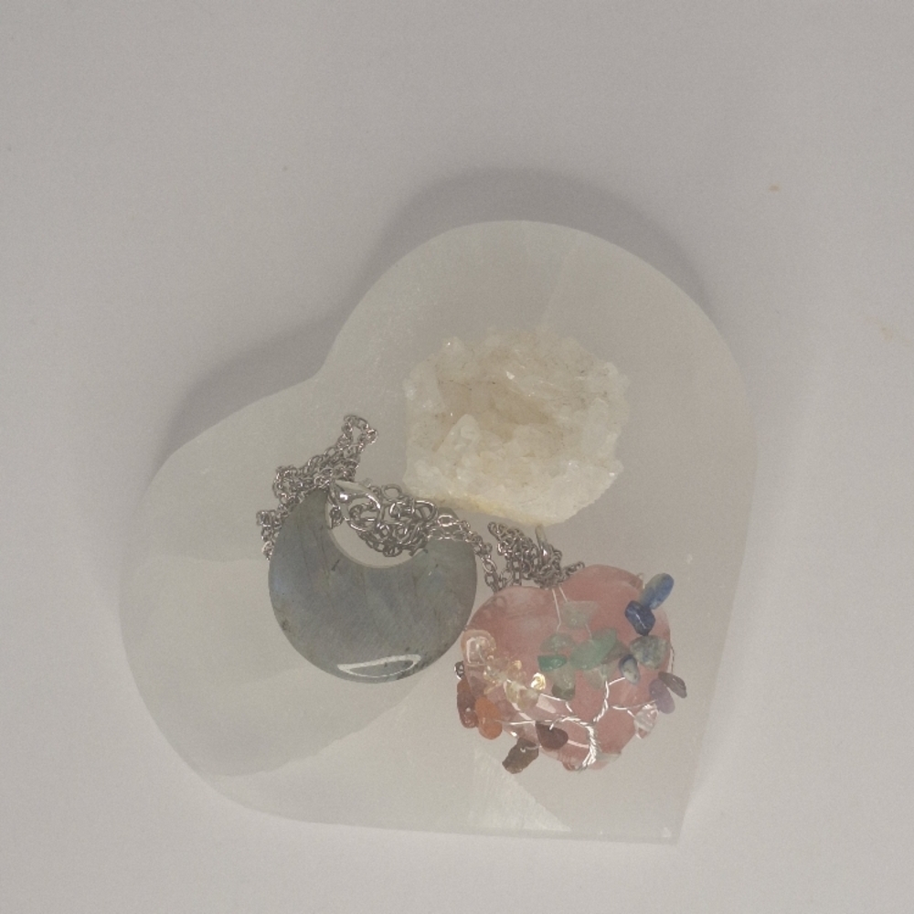 Heart Selenite